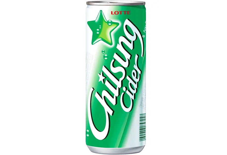 【LOTTE】チルソンサイダー 250ml(七星サイダー)|Han Select
