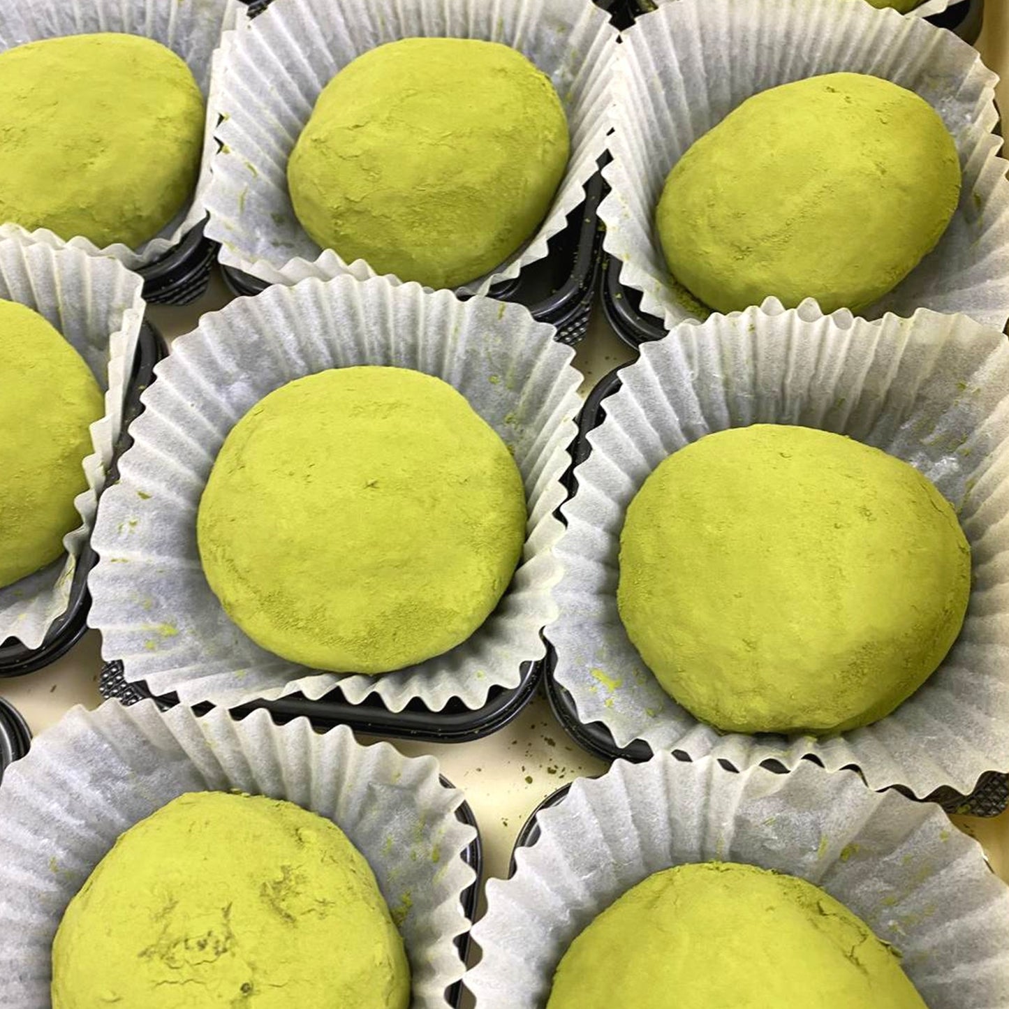 国産抹茶で仕上げたドバイチョコもち