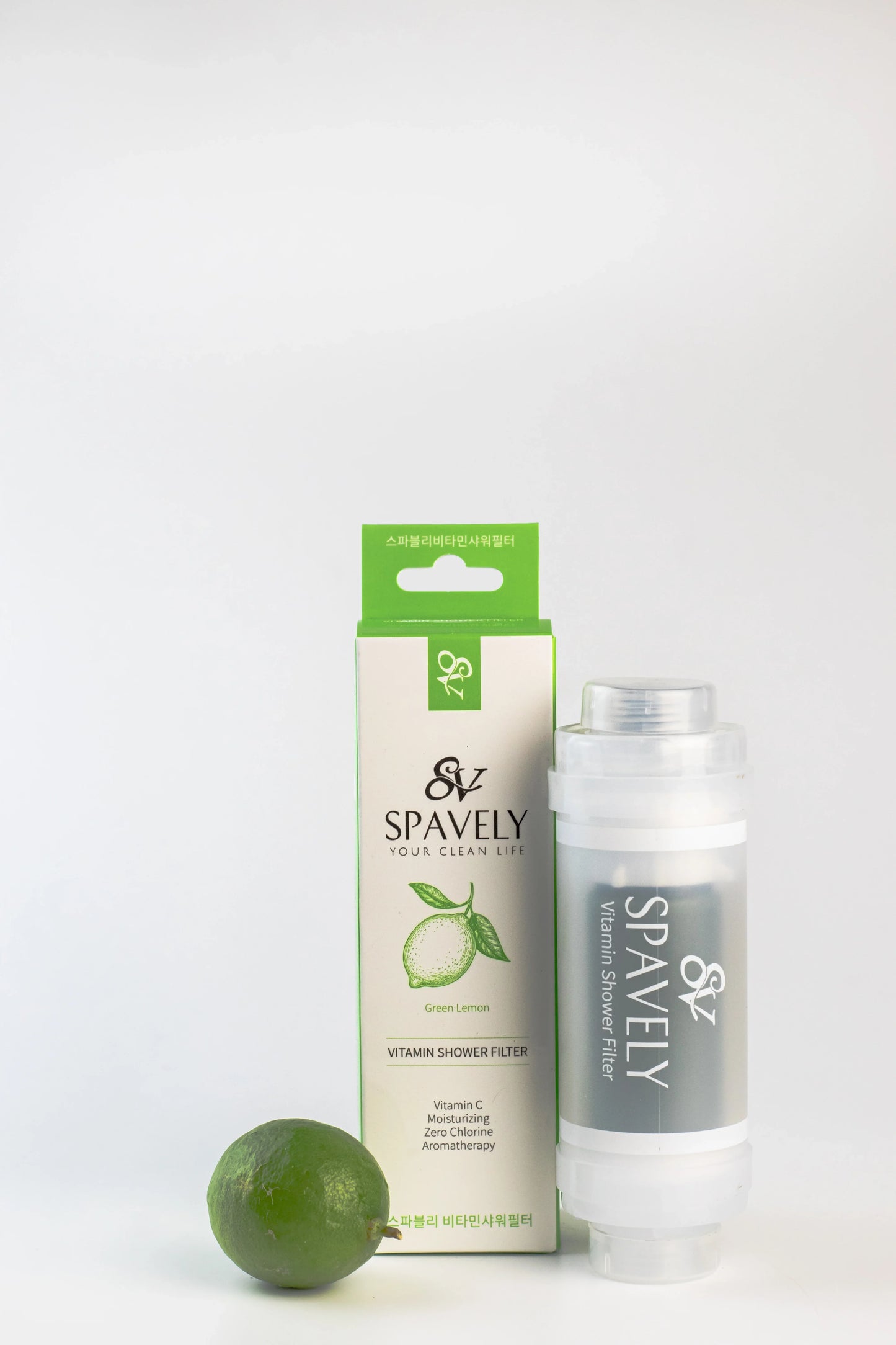 SPAVELY（スパベリー）ビタミンシャワーフィルター【塩素除去×アロマ×うるおい成分配合】｜Han Select